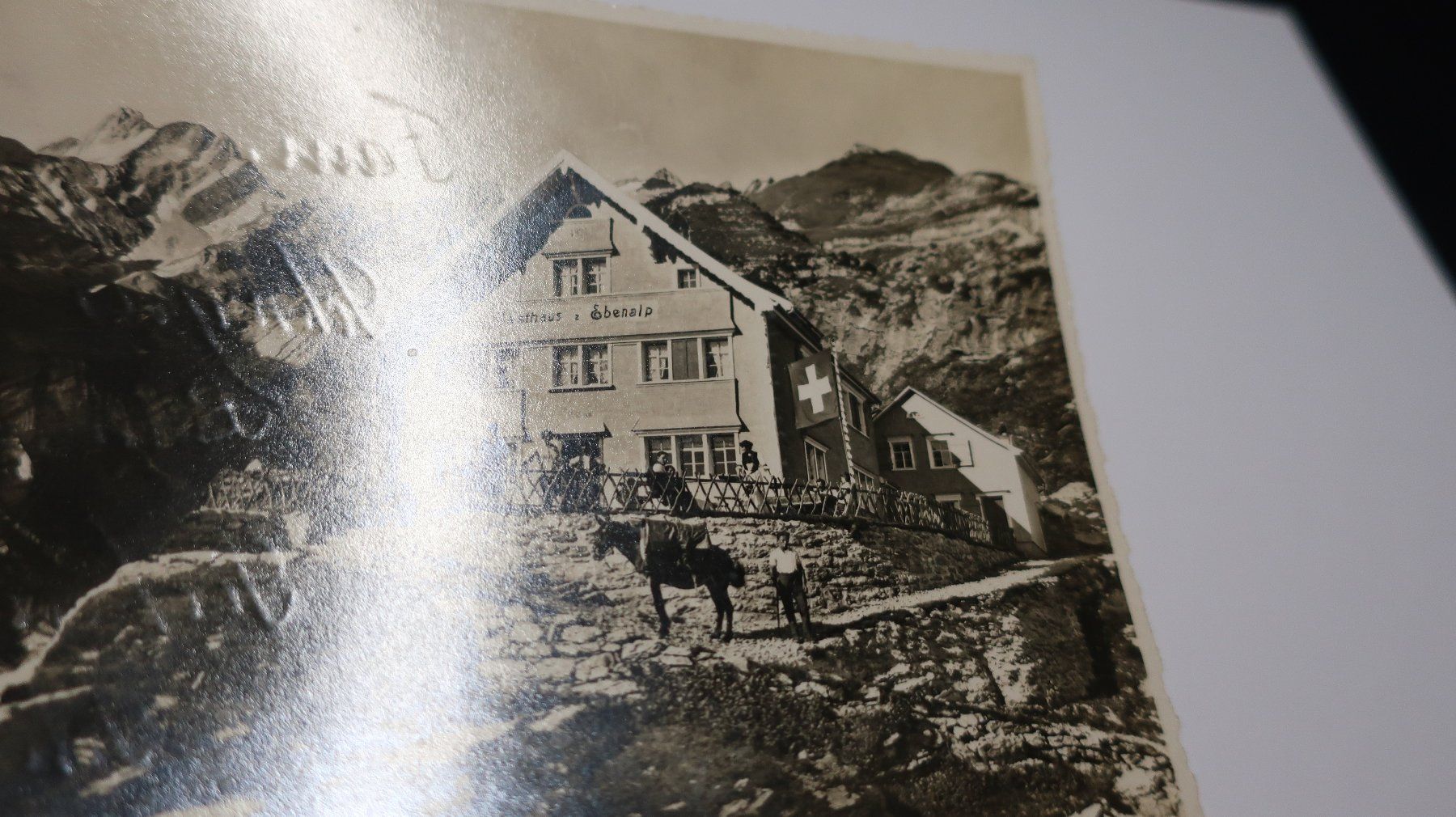 Ansichtskarten: Gasthaus Ebenalp – Gebraucht aus Cormoret von Pascalll2001 2