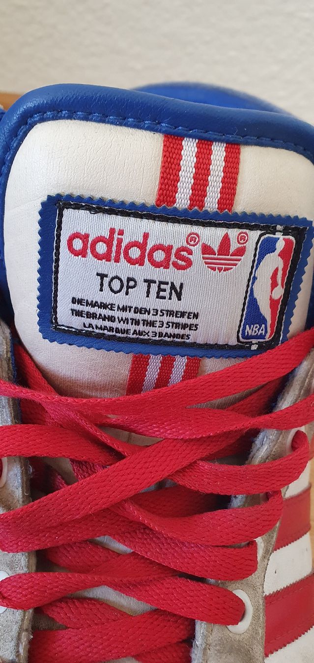 Adidas Scarpe da uomo: Adidas Top Ten Hi NBA - Gr. 44 – Usato da Bern venduto da fede736 1