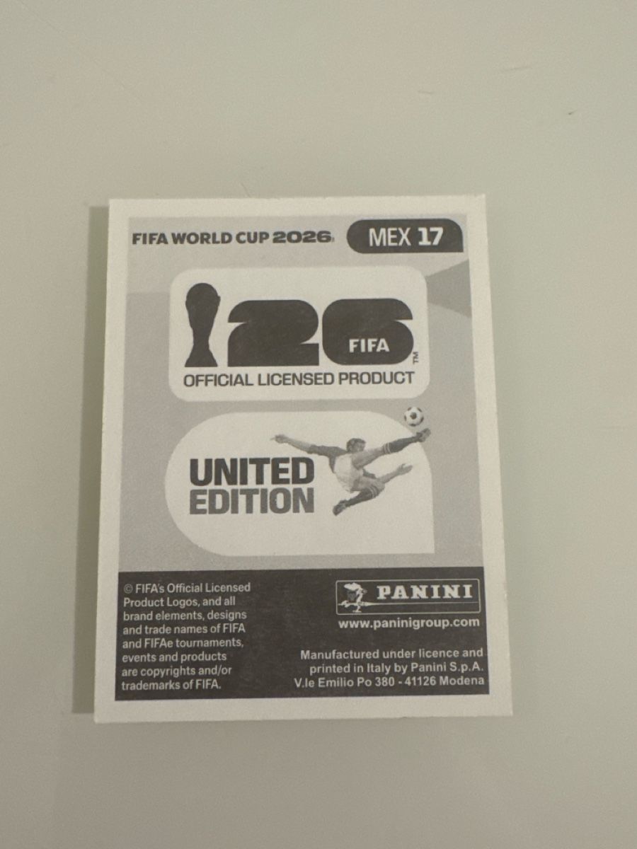 Panini Carte collezionabili: Panini 2026 Raul Jimenez MEX17 – Nuovo (secondo la descrizione) da Bern venduto da akl_sy9s 1
