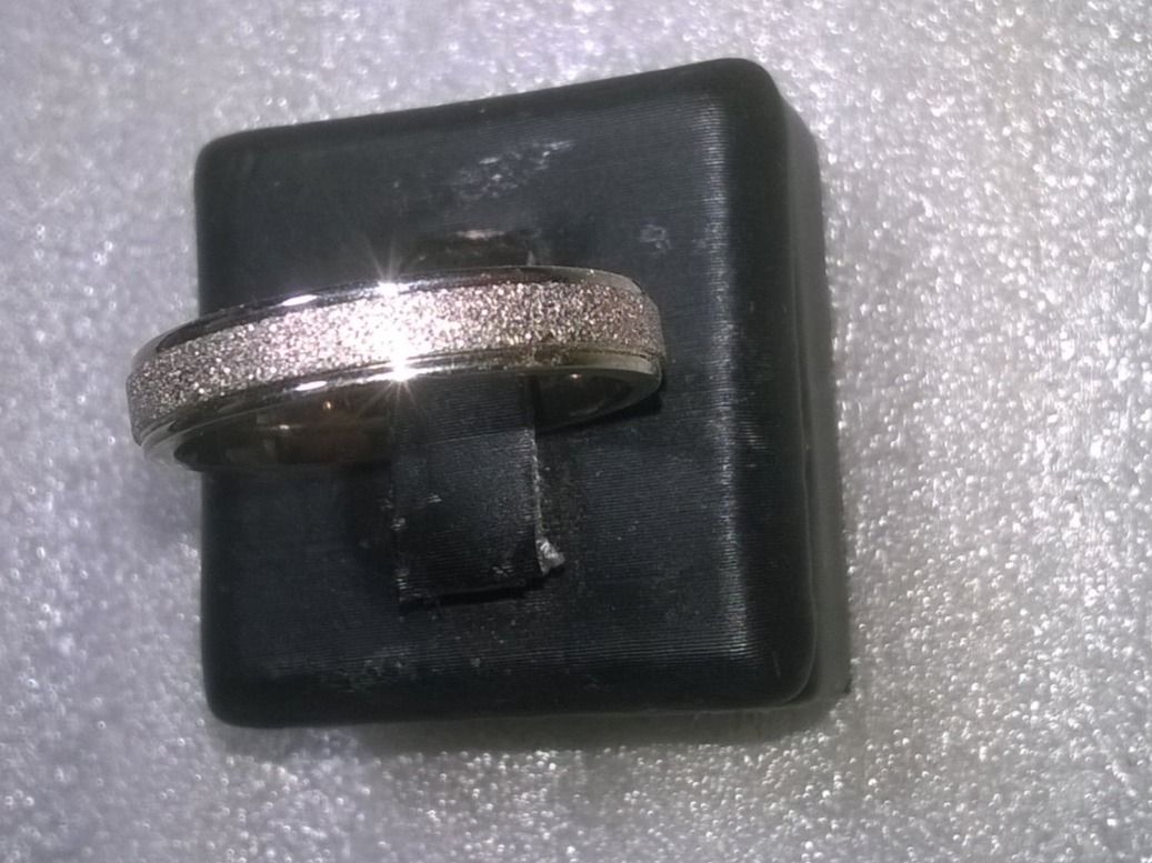 Anelli: RING EDELSTHAL,,,SILBER FARBE,,,GLITZER – Nuovo (secondo la descrizione) da Basel venduto da bijoutrie_4