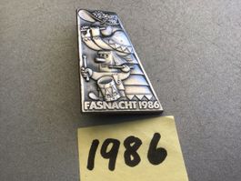Baslerfasnachtsplaketten 1986 Silber