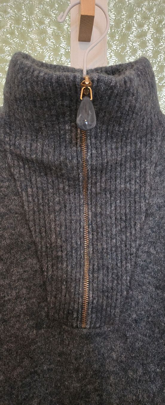Sezane Pullover & Sweatshirts: Wollpullover Sezane Gr. S Blaugrau – Gebraucht aus Basel von 056rm 1