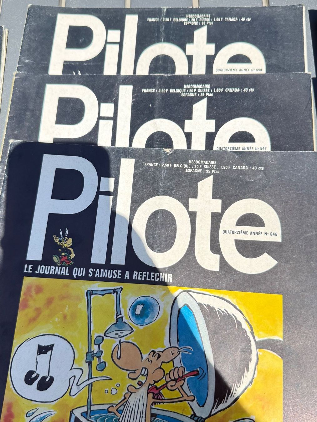 Riviste & Magazine: Lot de 15 magazines Pilote - 1972 – Usato da Denges venduto da peumens 3