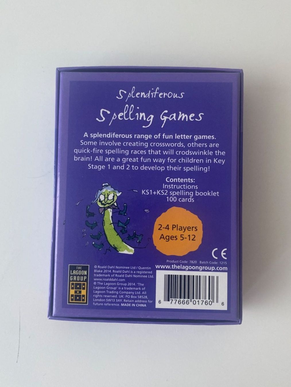 Giochi: Roald Dahl Rechtschreibung Englisch – Nuovo (secondo la descrizione) da Mellingen venduto da Lapequenita 1