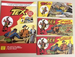 LE STRISCE DI TEX volume 6 NEL COVO DI EL DIABLO - FACCIA A