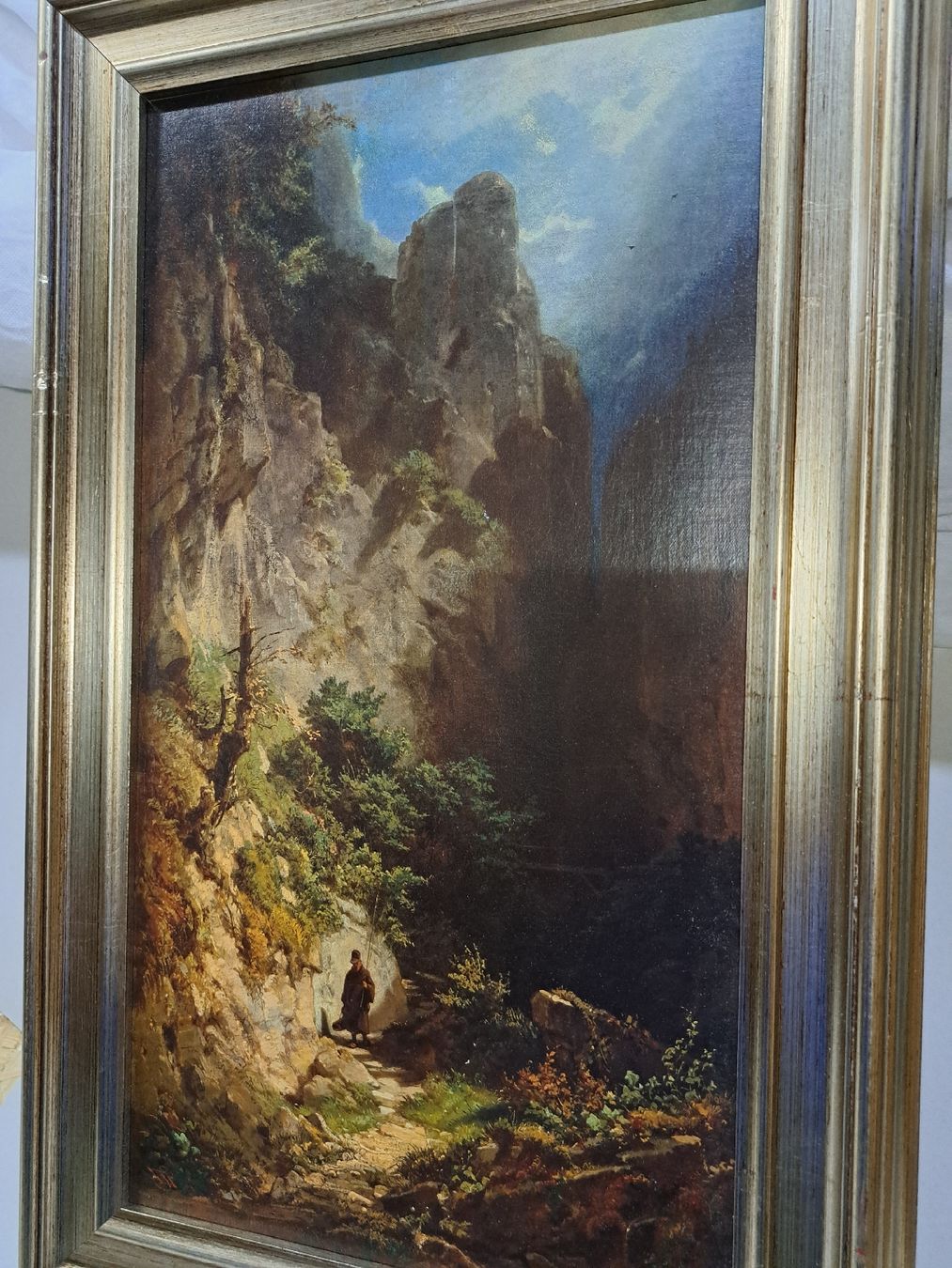 Dipinti: Carl Spitzweg Gemälde Öl auf Leinwand Repro. – Usato da Grossdietwil venduto da hufi10 2