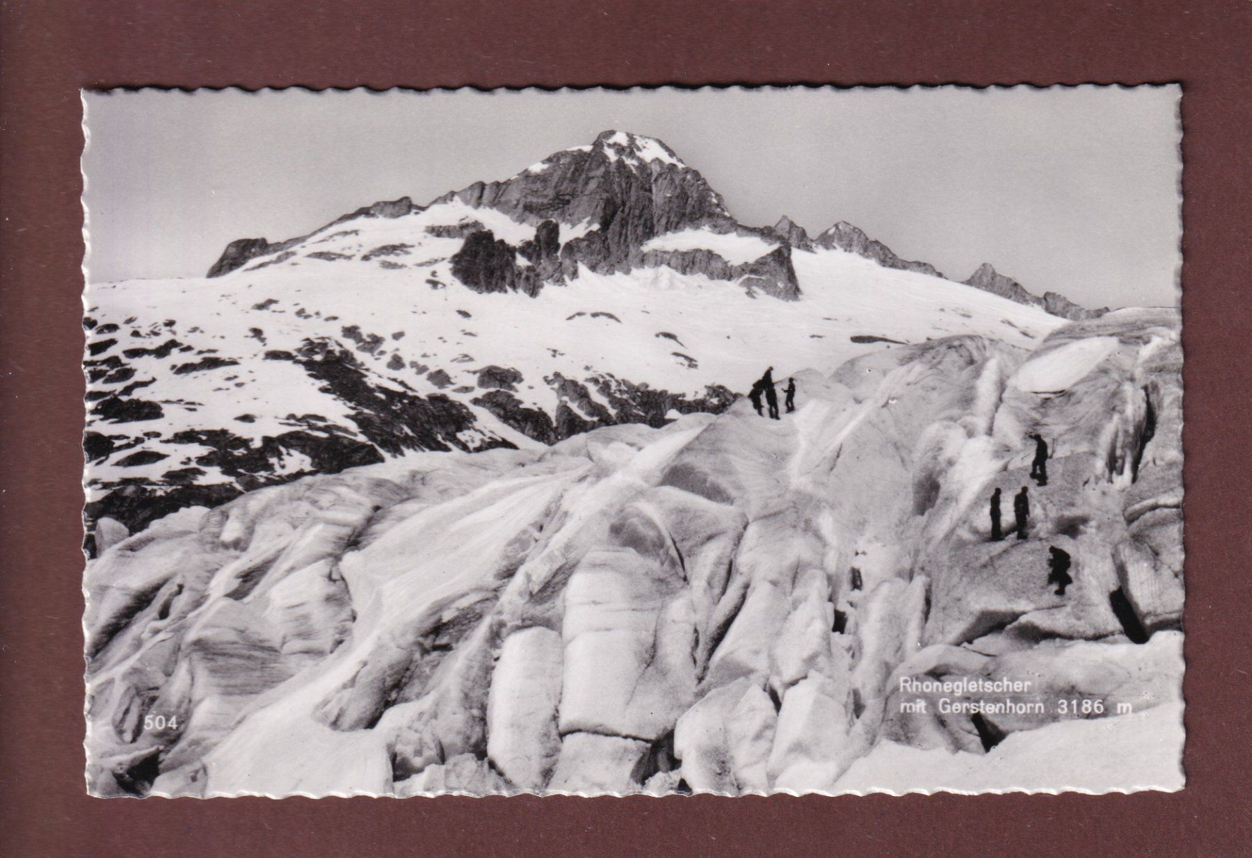 Cartes postales: RHONEGLETSCHER - Gerstenhorn – D'occasion à Pully par nicecards-shop