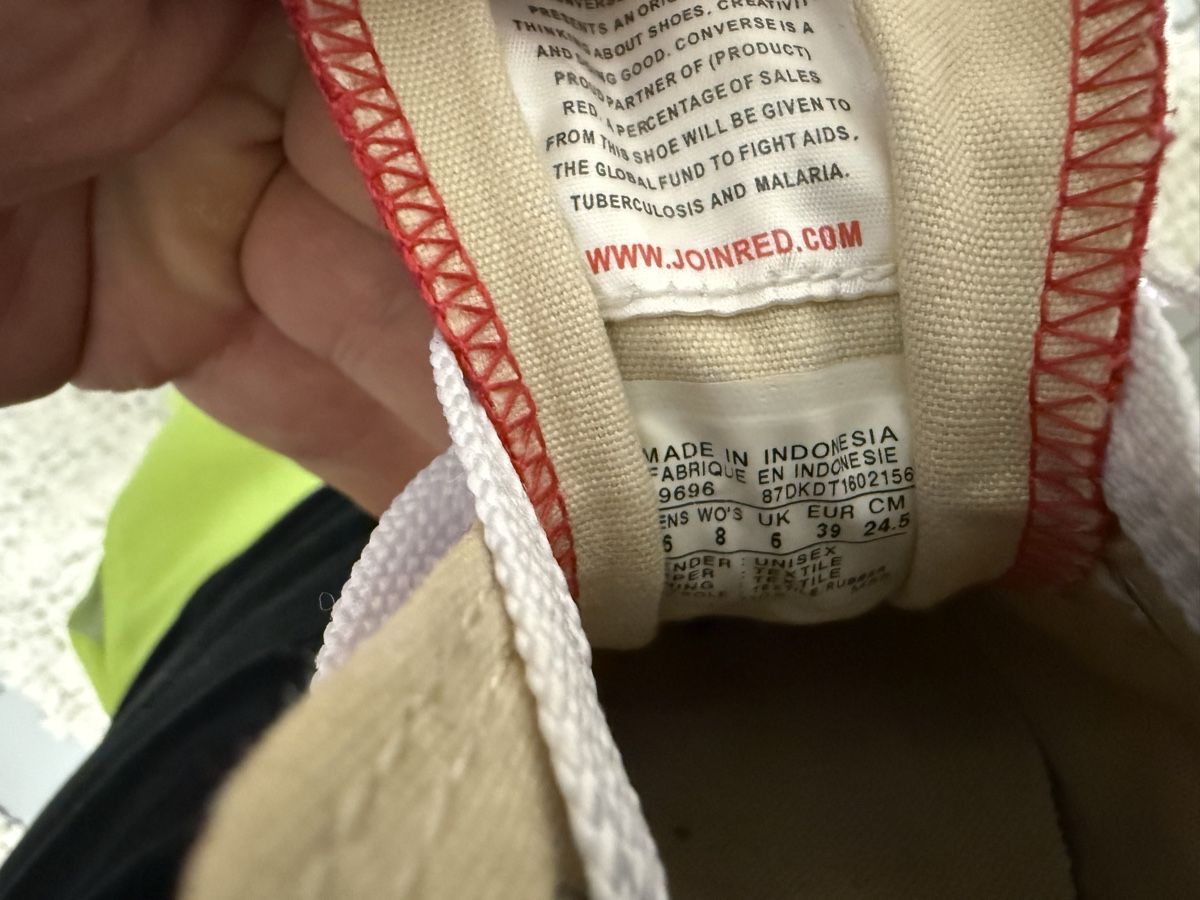 Converse Scarpe da uomo: CONVERSE Rot Gr 39 – Usato da St. Gallen venduto da Emifrei 5