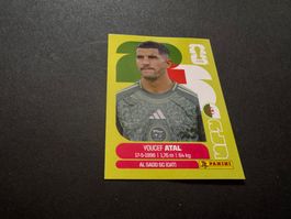 Panini Fifa Fussball WM 2026 Sticker Youcef Atal ALG 4