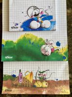 Diddl Block 2xA5, 1xA6, kariert, 3 Stück