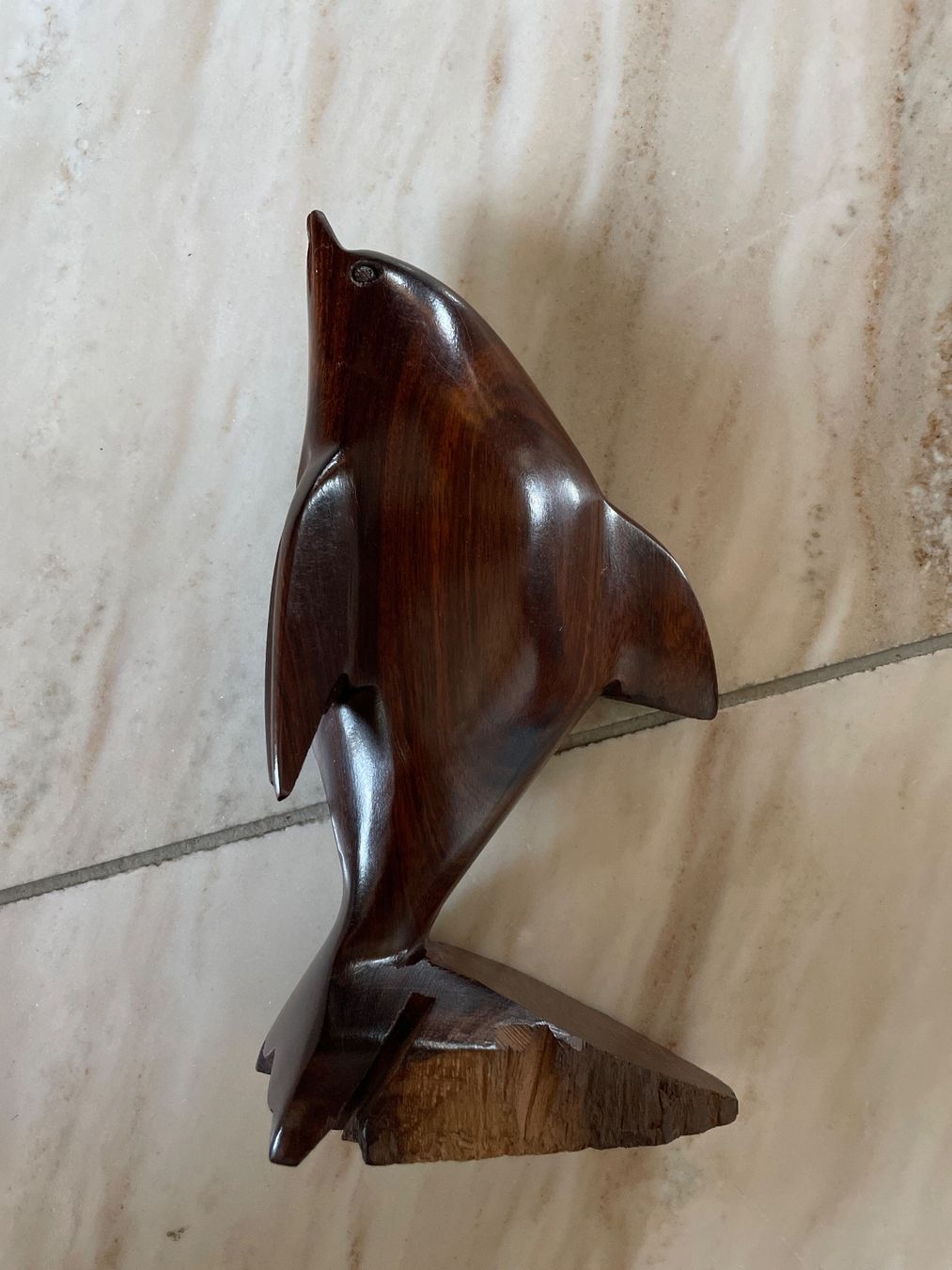 Skulpturen & Statuen: Holzfigur geschnitzt, Delfin – Gebraucht aus Neuheim von discovery27 1