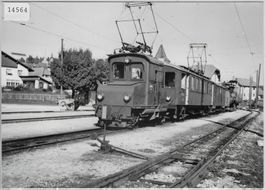 Arrivee au Noirmont gare stazione