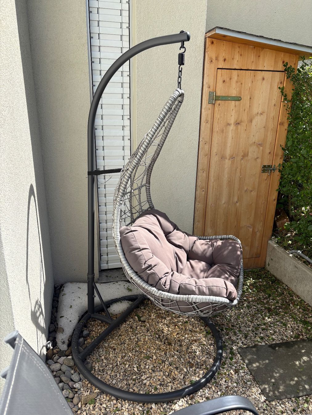 Micasa Poltrone pensili da giardino: Relax Hängesessel / Ratan – Usato da Ehrendingen venduto da Bugi83 1
