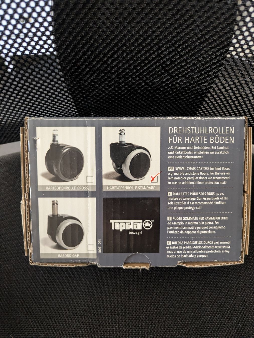 Sedie: Bürostuhl Netzrücken mit Rollen – Usato da Wettingen venduto da mar_xl5n 2