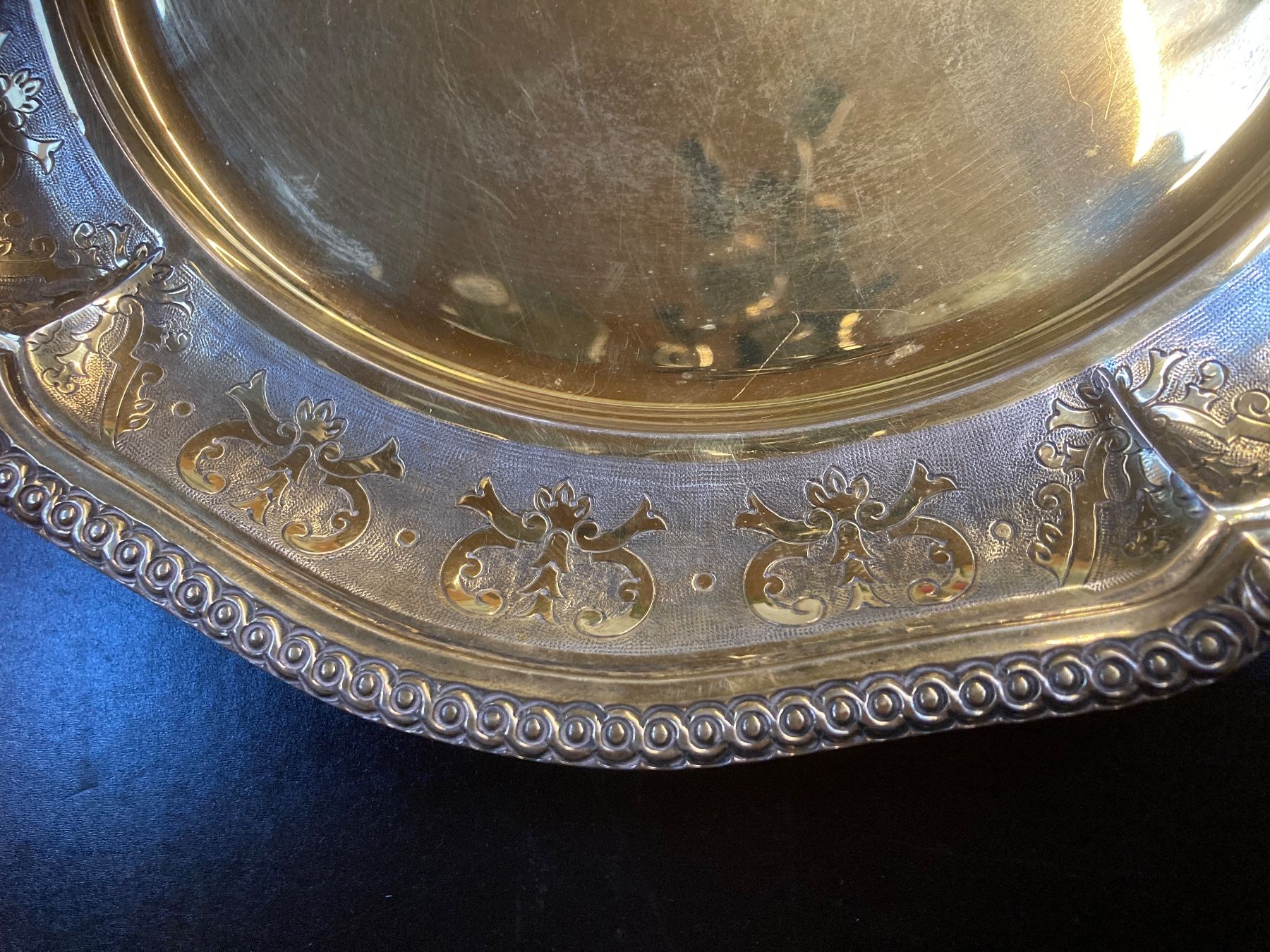Plateaux: Runde Platte - Sterling 925 – D'occasion à zürich par papalapa 5