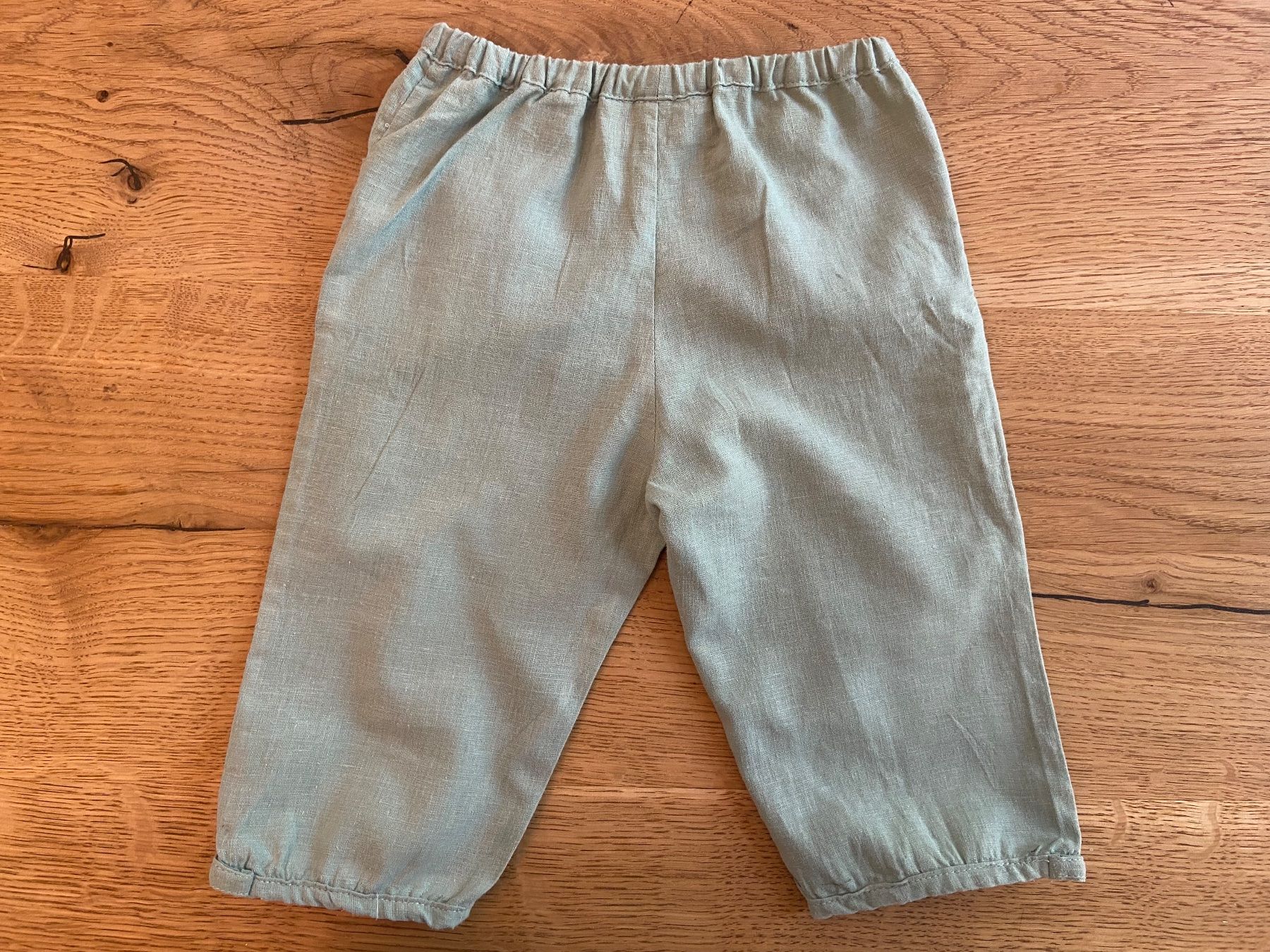 Pantaloni: Bonnet a Pompon, Hose, Gr. 68, Leinen – Usato da Zürich venduto da Pokimoki_1 2