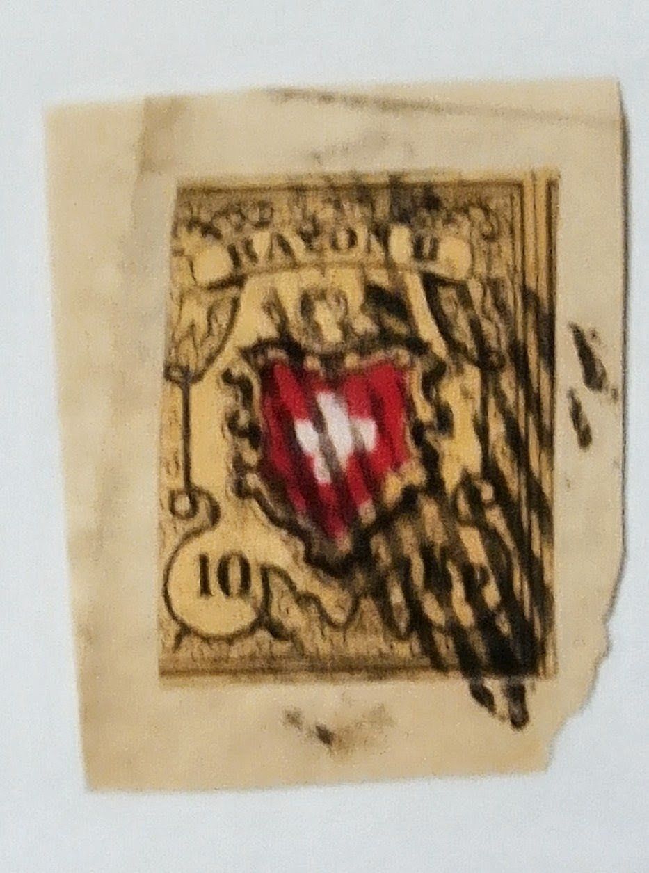 Tutti i francobolli: Rayon II 1850 – Usato da Marbach LU venduto da Steinbeck1