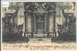 St. Gallen - Inneres der Klosterkirche