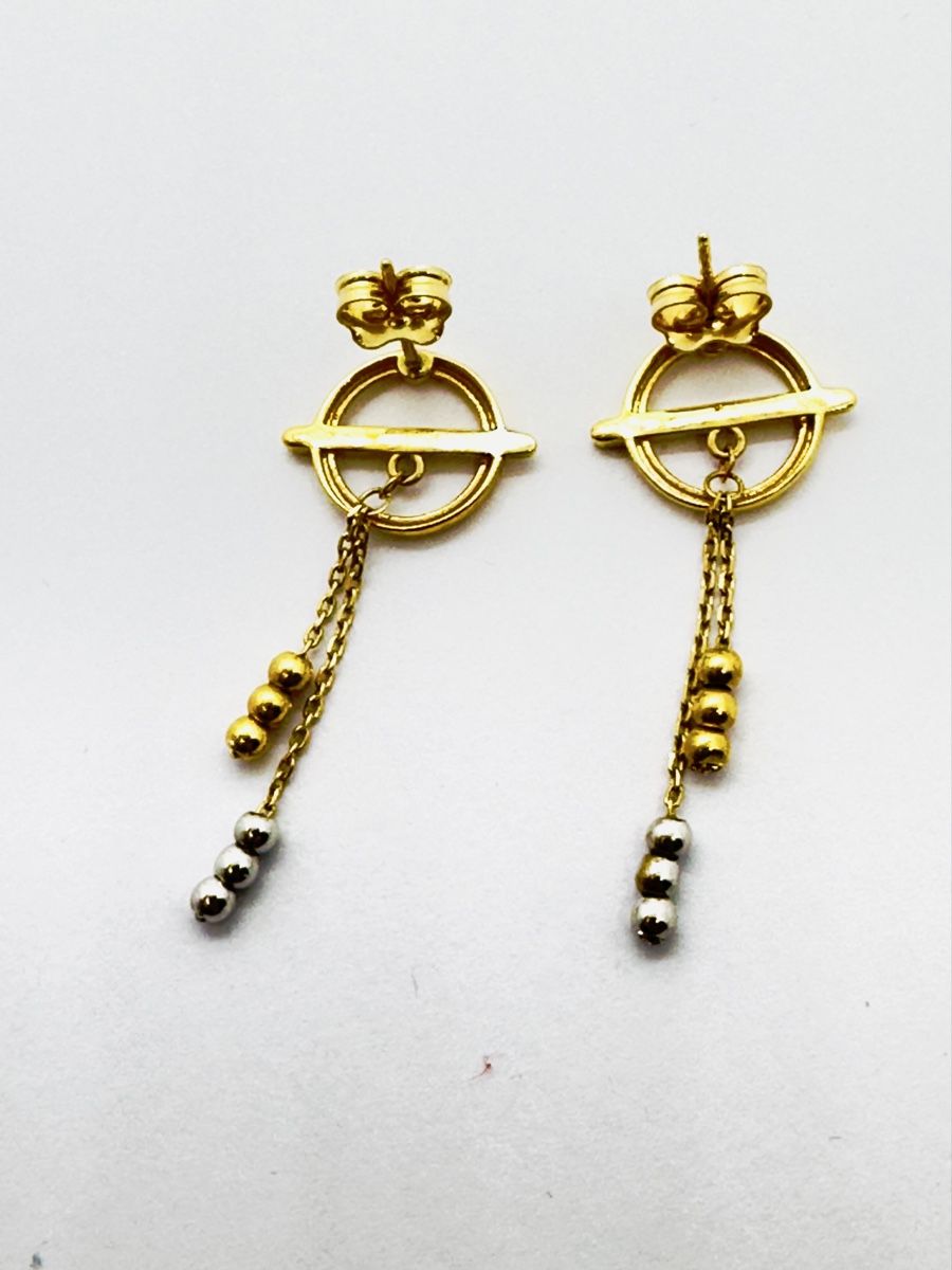 Orecchini pendenti & Orecchini a lobo: 750/18 Karat Gold Ohrstecker NEU – Nuovo e nell'imballaggio originale da Murg venduto da MTGold