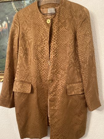 Saint-Phil Couture by Liette Blazer 50 seide,50woll,Gereini