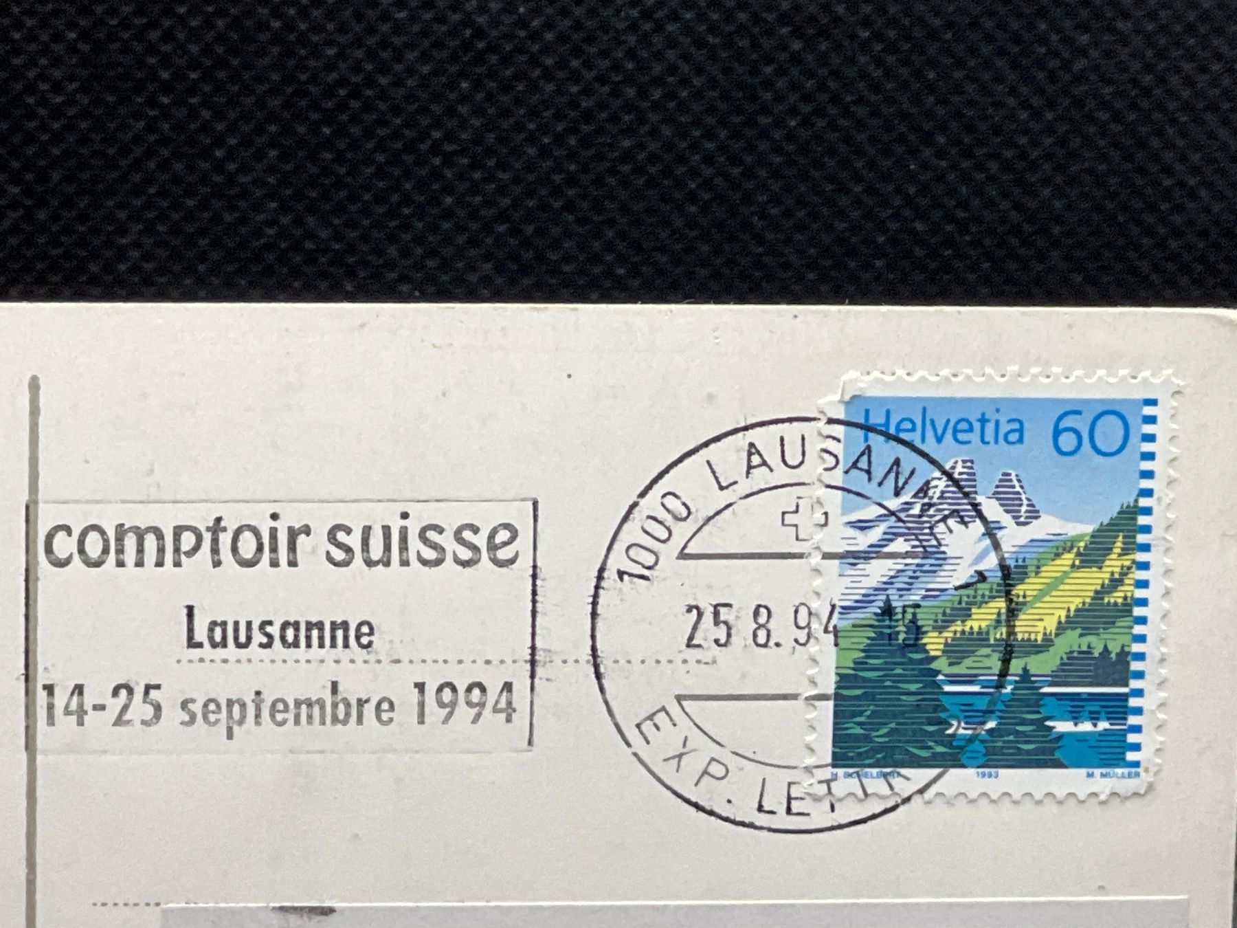 Cartoline postali: Zürich und die Alpen – Usato da Widnau venduto da Brusi9 1