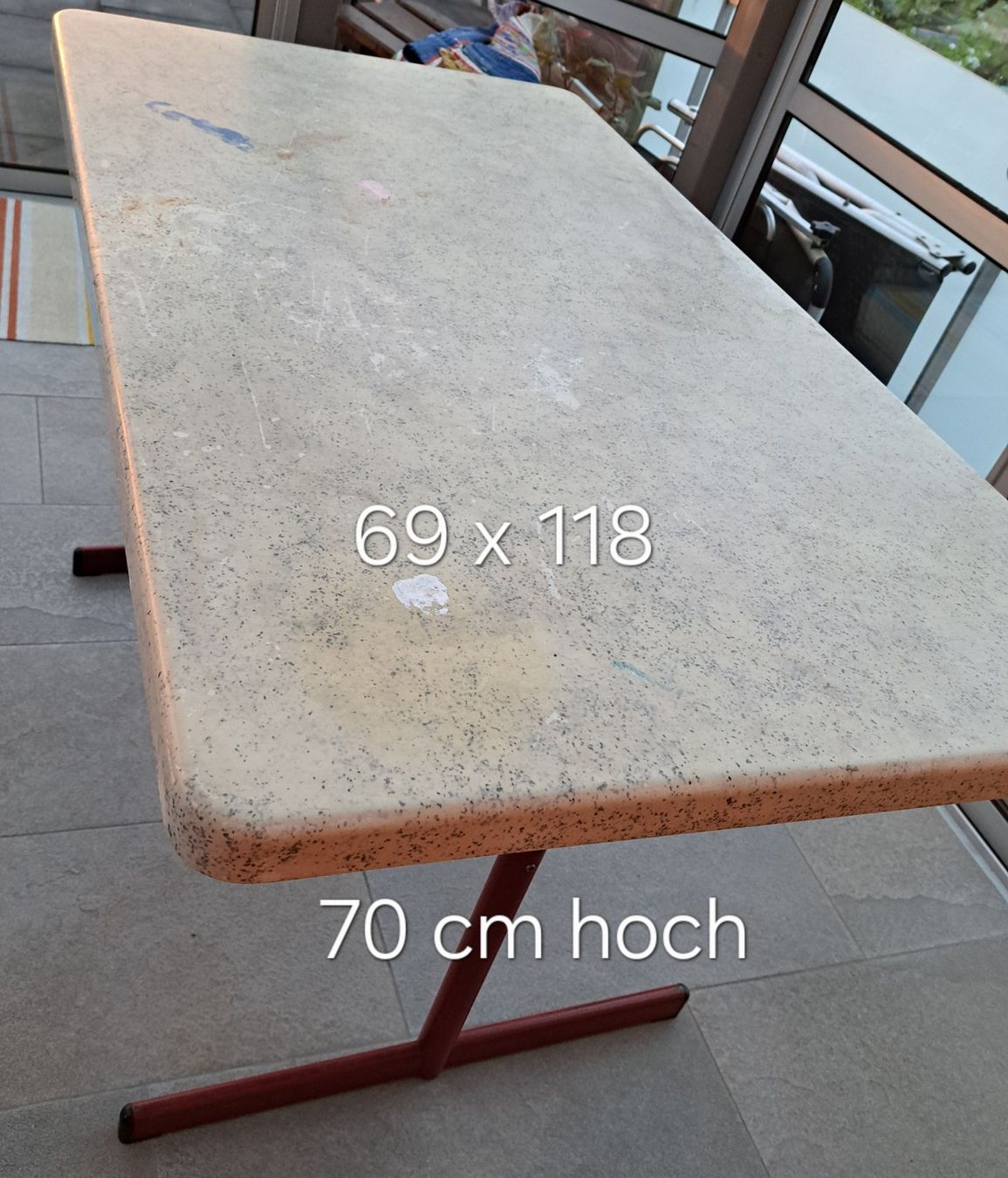 Tische: Gartentisch – Gebraucht aus Flawil von Stella_3