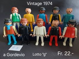 Playmobil vintage, 1974, lotto "g"