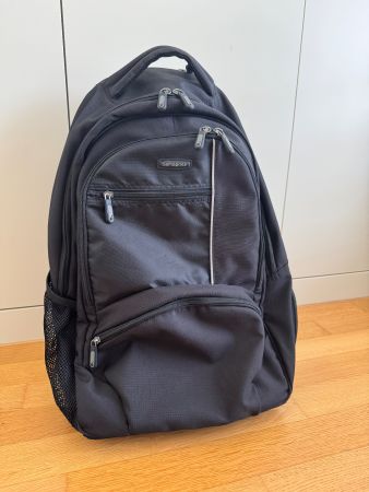 Samsonite Rollenrucksack schwarz sehr guter Zustand