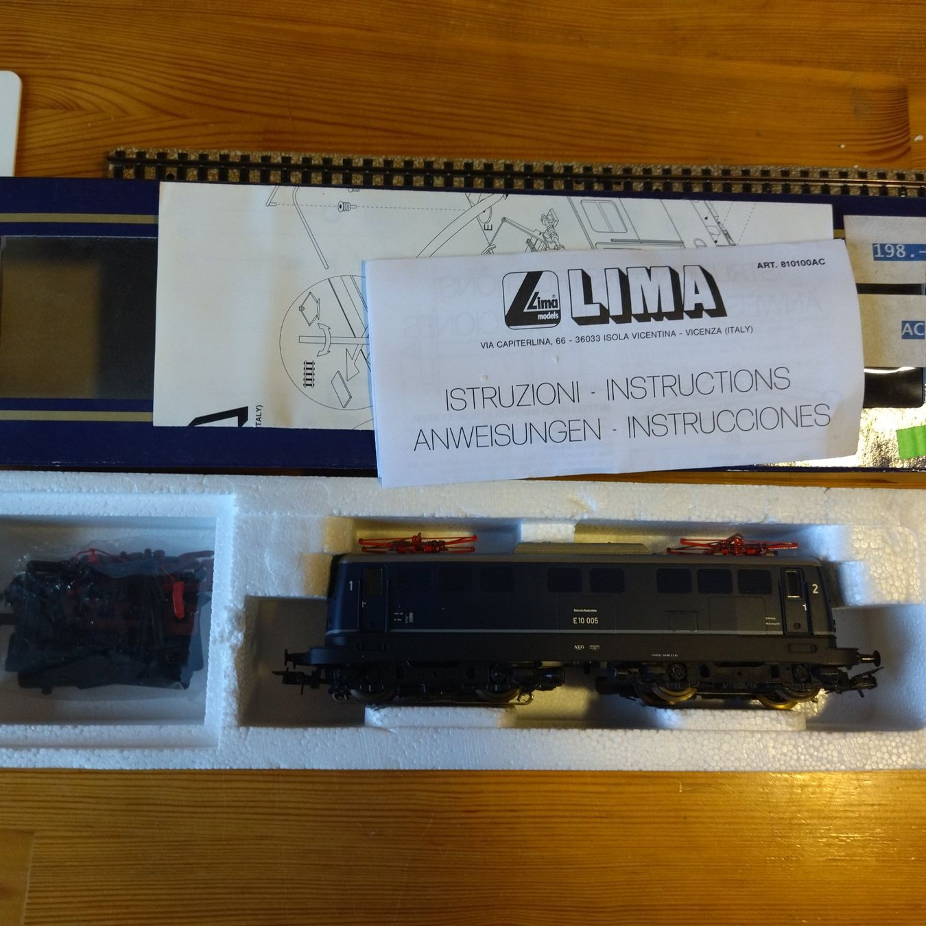 Lima Modelleisenbahnen: Lima E-Lok E 10 005 (647) – Gebraucht aus Basel von BeanieUp 5