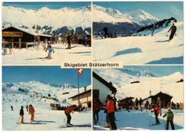 Valbella - 5 Bild AK Stätzerhorn