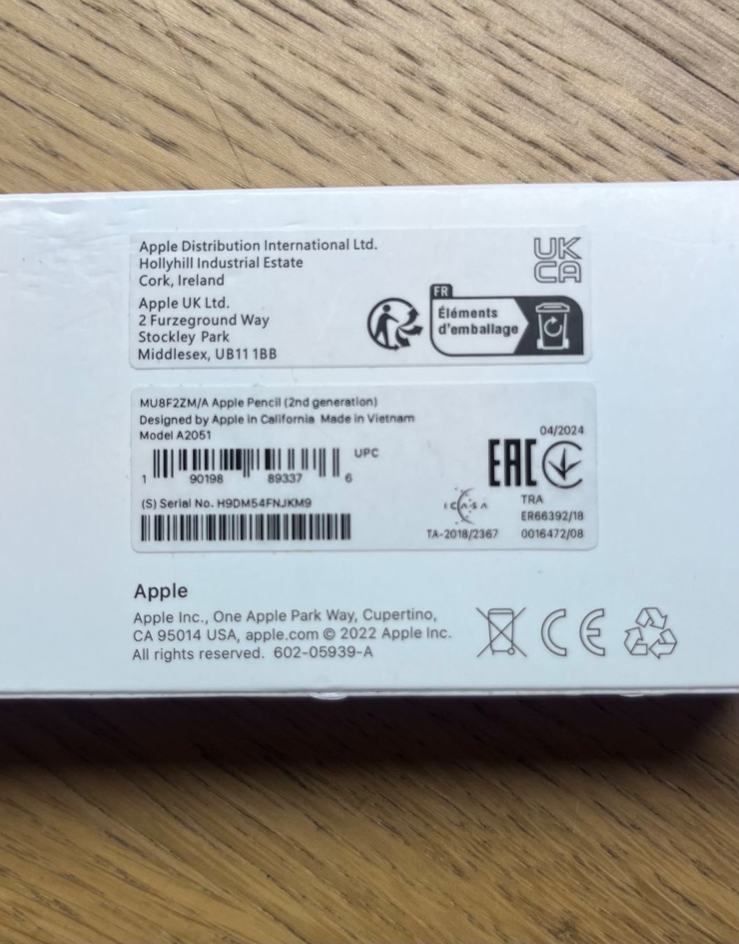 Apple Stylos & Marker: Apple Pencil 2.Generation mit OVP -NEU – Neuf avec emballage d'origine à Meilen par mary24031978 4