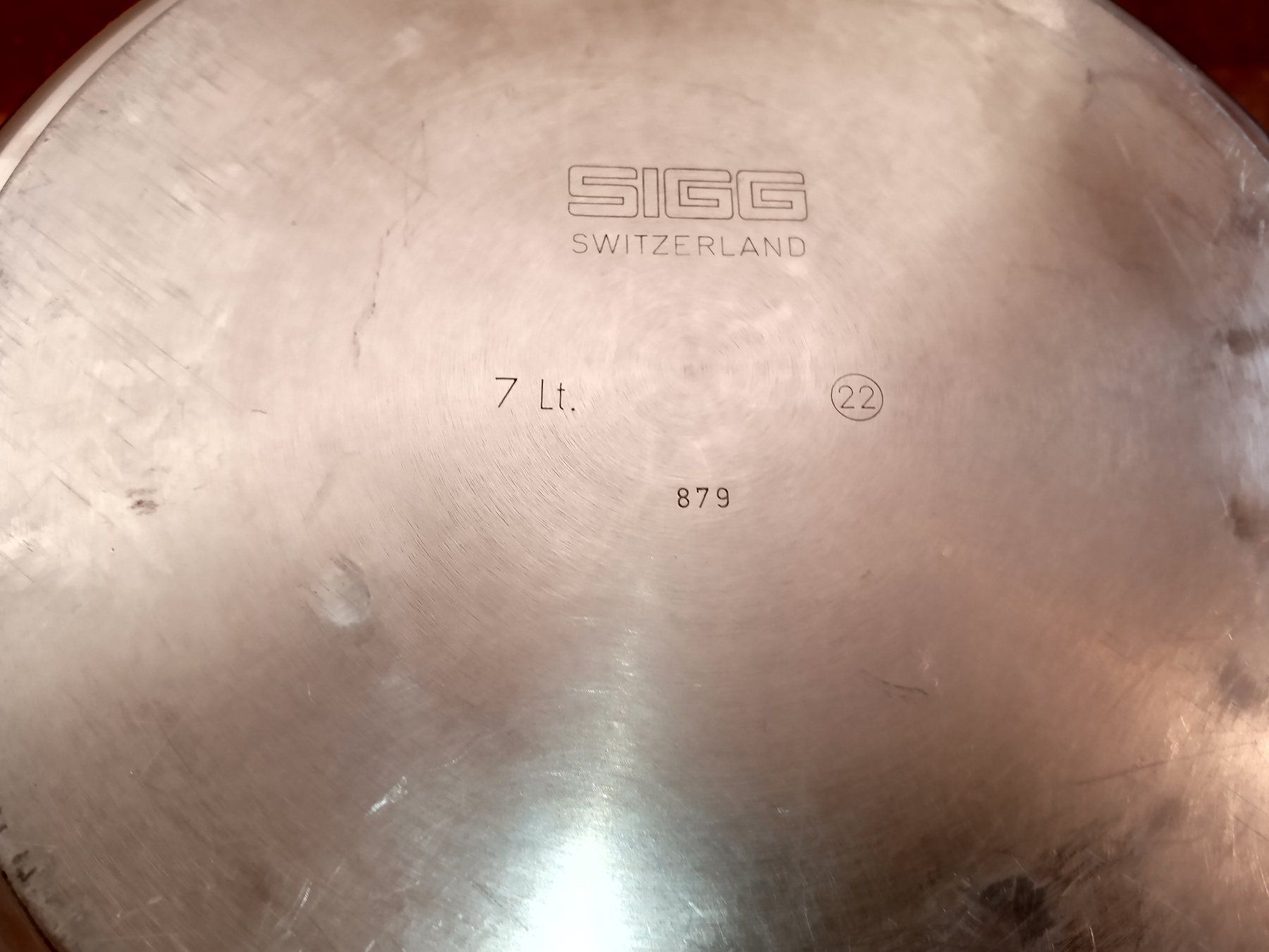Sigg Pentole: SIGG Dampfkochtopf 7 Liter – Usato da Prez-vers-Siviriez venduto da Monija70 2