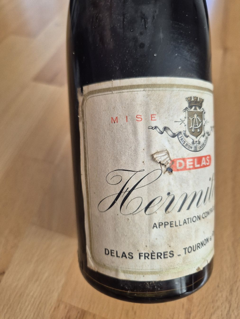 Vino: Delas Hermitage 1964 – Nuovo e nell'imballaggio originale da Vilters venduto da Fleiflomi 7