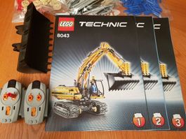 Lego Technic 8043 Bagger ferngesteuert