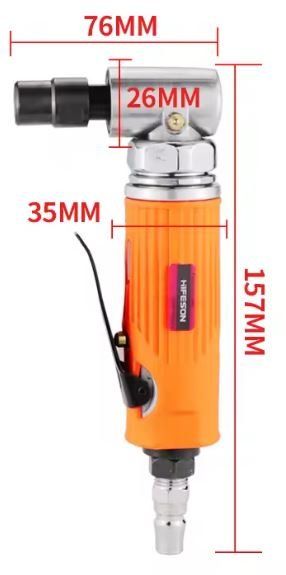 Smerigliatrici & Lucidatrici: Winkel Druckluft Stabschleifer, Luftschleifer 6mm, 3mm – Nuovo e nell'imballaggio originale da Koblenz venduto da 70tschibu 2