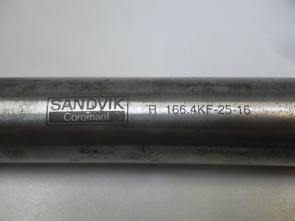 Gewindebohrstange SANDVIK R166.4KF-25-16 mit 36 neue Platten | Kaufen ...