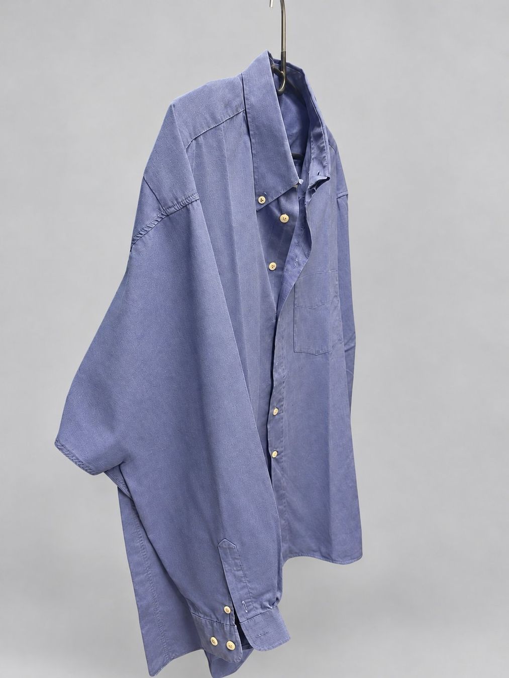 Chemises: Nettelstroth Hemd ca. XL graublau Langarm Button-down – D'occasion à Kappelen par enni_974