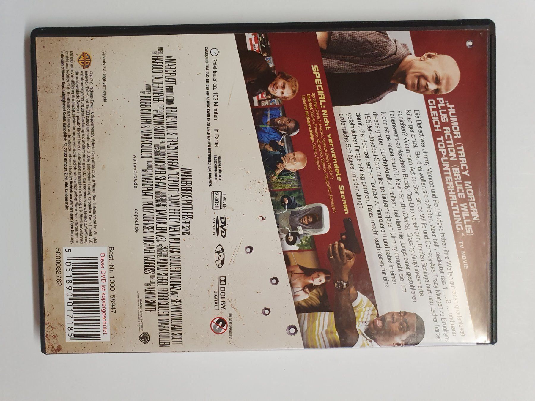 Tutti i DVDs: Copout mit Bruce Willis DVD – Usato da Oberdorf BL venduto da BaldenEagle 1