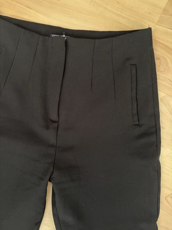 Anzughose Stoff Groesse 36 schwarz