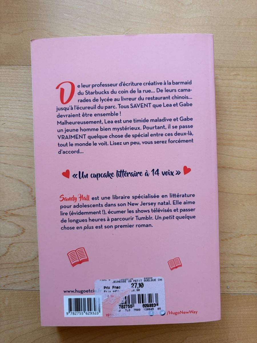 Bücher: Livre un petit quelques chose en plus  – Gebraucht aus Lavigny von Lea_9rxv 1