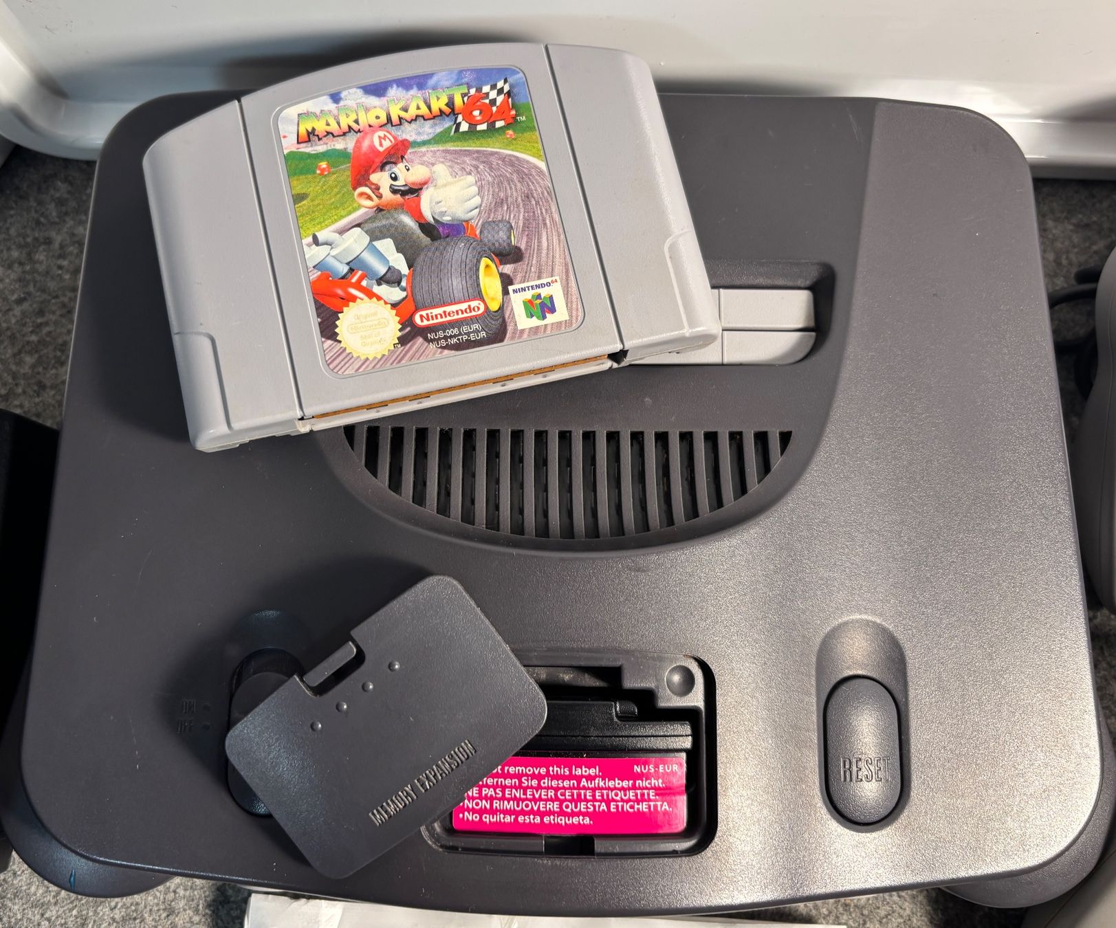 Nintendo Console: N64 Konsole + 2x Controller + Mario Kart – Usato da Mollis venduto da GamingCorner 1