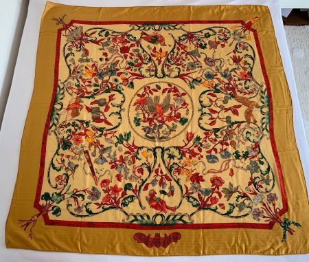 HERMES 140 Kaschmirschal Vintage