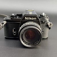 Nikon EM + Nikkor 50mm f/1.8 Série E – Fonctionnel