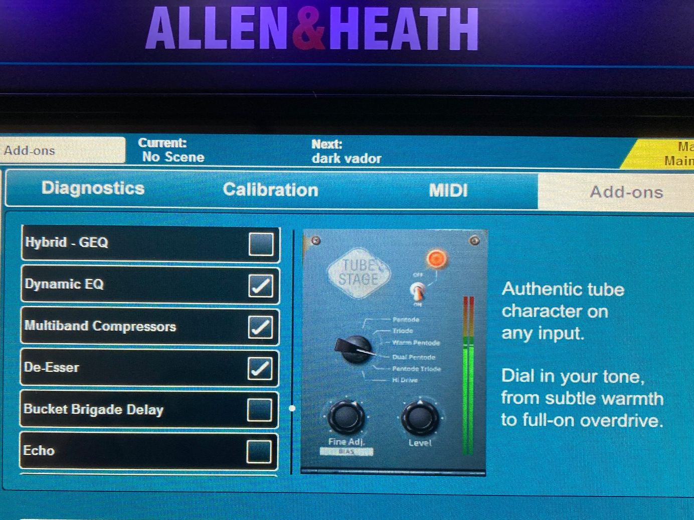 Allen & Heath Mischpulte: Table de mixage A&H SQ-5 – Gebraucht aus Les Thioleyres von Chouinard 3