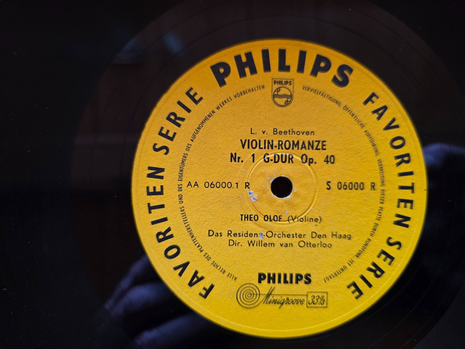 Vinyles: 33 1/3 LP Schellack Klassik Beethoven Philips – D'occasion à Walterswil BE par Lonitti 2