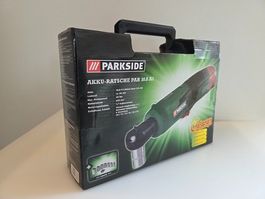 Parkside Akku-Ratsche PAR 10.8 A1 mit Akku und Ladegerät–Neu