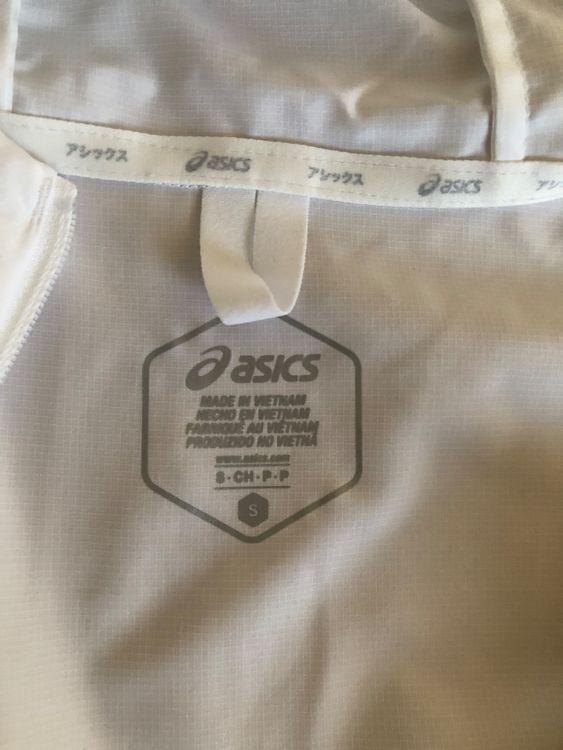 Asics Giacche: Asics Lite Show Jacket Gr S fabrikneu – Nuovo e nell'imballaggio originale da Zürich venduto da Herbion1 5