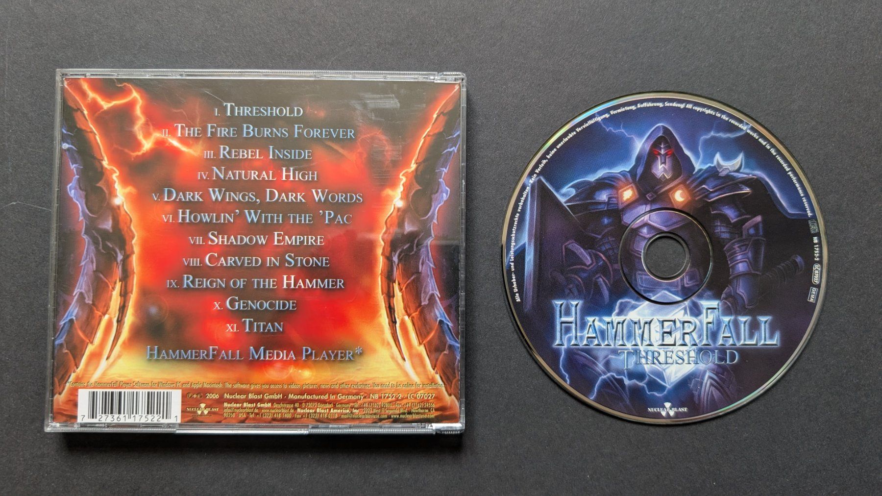 CDs: Hammerfall | Treshold | CD – D'occasion à Bottmingen par dan_c5wb 1