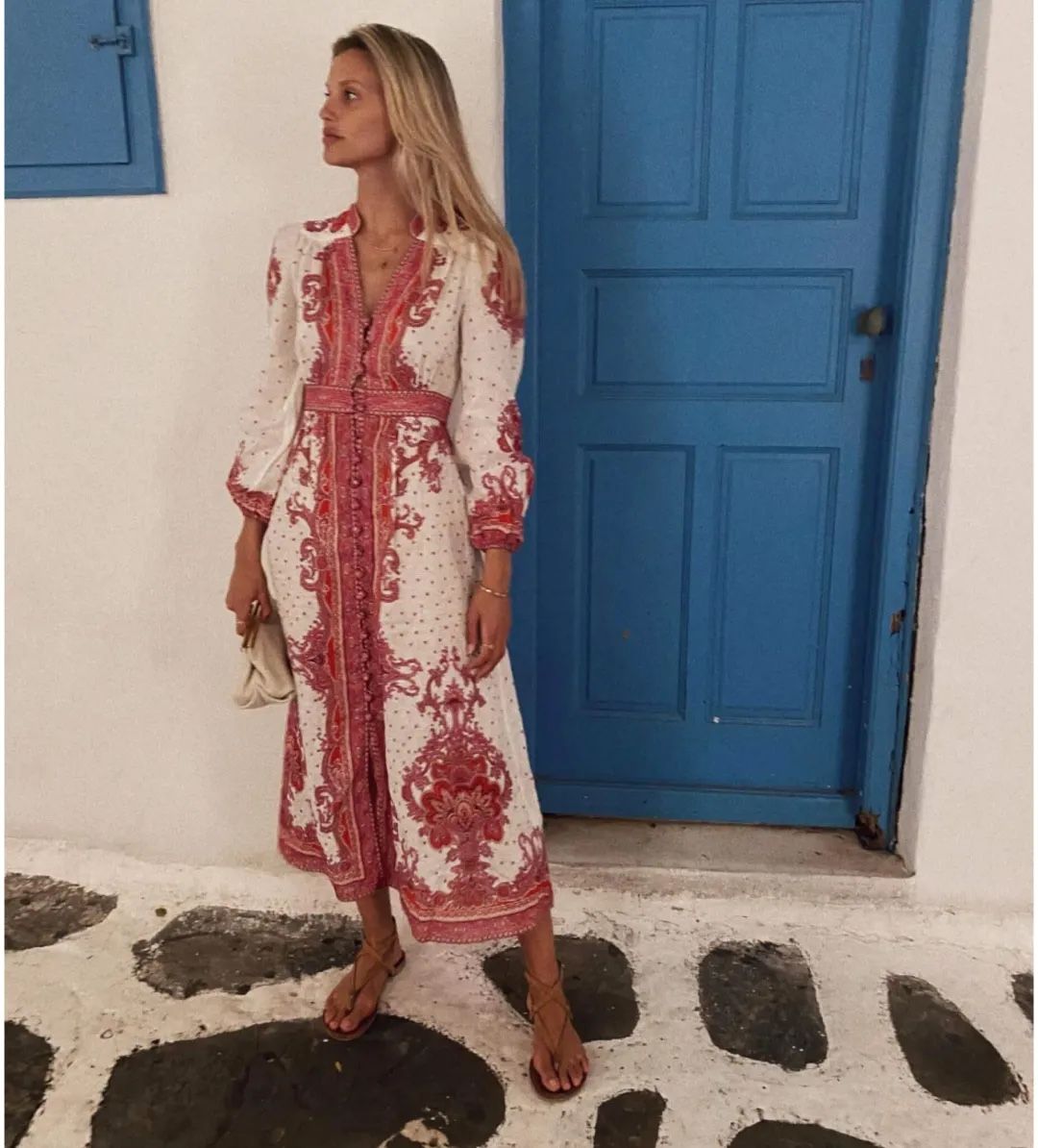 Zimmermann Vestiti: Zimmermann Linen Midi Dress  – Nuovo (secondo la descrizione) da St.Josefen venduto da lop_lh8d 8