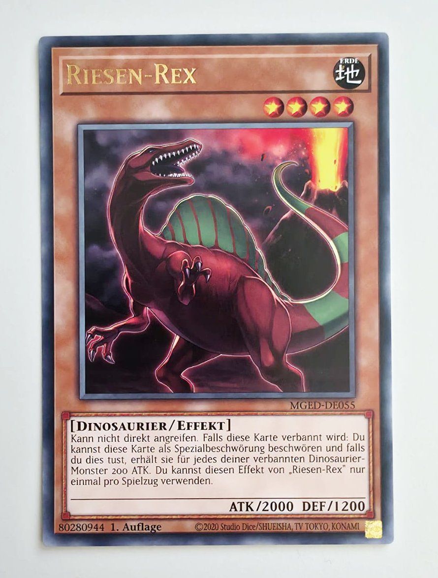 Yugioh Carte collezionabili: Riesen-Rex - Yu-Gi-Oh! TCG – Usato da Zürich venduto da Zetto